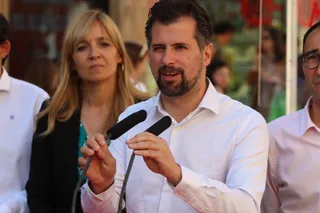 Rueda de prensa PSOE con David Serrada y Luis Tudanca