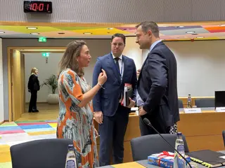 Reunión Consejo Agricultura y Pesca de la Unión Europea, consejera de Agricultura, Ganadería y Desarrollo Rural, María González Corral | Comunicación Junta de Castilla y León