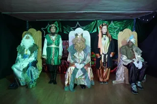 Recepción de los Reyes Magos en El Encinar