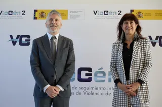 La ministra de Igualdad, Ana Redondo, y el ministro del Interior, Fernando Grande-Marlaska | Jesús Hellín | EP