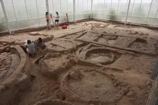 Trabajos en el Cerro de San Vicente
