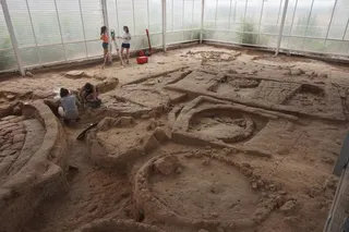 Trabajos en el Cerro de San Vicente