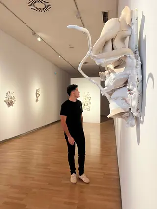 El DA2 de Salamanca acoge la primera gran exposición  del pintor Ismael Lagares con la muestra ‘La lógica del tiempo’