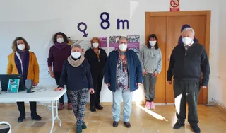 Las mujeres de Saldeana se suman al 8M con actividades reivindicativas