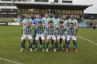 Once del Guijuelo en Luanco FOTO CD GUIJUELO