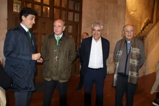 Inauguración de la actuación realizada en la iglesia de San Martín de Tours dentro del Plan Románico Atlántico9733