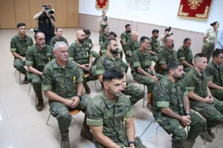 El REI 11 de Salamanca, condecorado por su operación tras la DANA