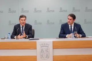 Fernández Carriedo y Suárez-Quiñones durante la rueda de prensa posterior al Consejo de Gobierno | Miriam Chacón (Agencia ICAL)