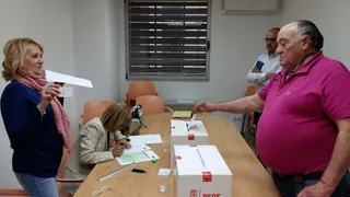 Foto votación diputados provinciales