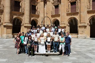 Robots submarinos, español y trabajo en equipo, una experiencia internacional que une a estudiantes de Chicago y Salamanca | UPSA