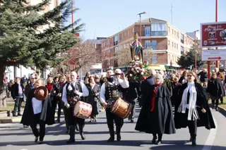 Procesión de San Blas en Santa Marta