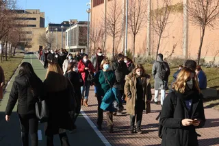 Inicio de las pruebas del coronavirus por el cribado masivo en la Universidad de Salamanca