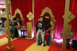 Reyes Magos en el centro comercial Vialia