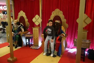 Reyes Magos en el centro comercial Vialia