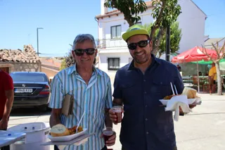 Paella popular en Rollán