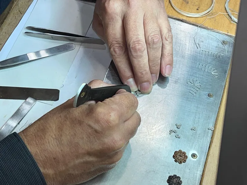 Taller de filigrana charra