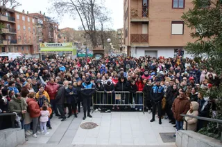 Ambiente del Cristo de la Vela en Salamanca en la Semana Santa de Salamanca 2024