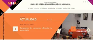 El Museo de Historia de la Automoción de Salamanca estrena nueva web