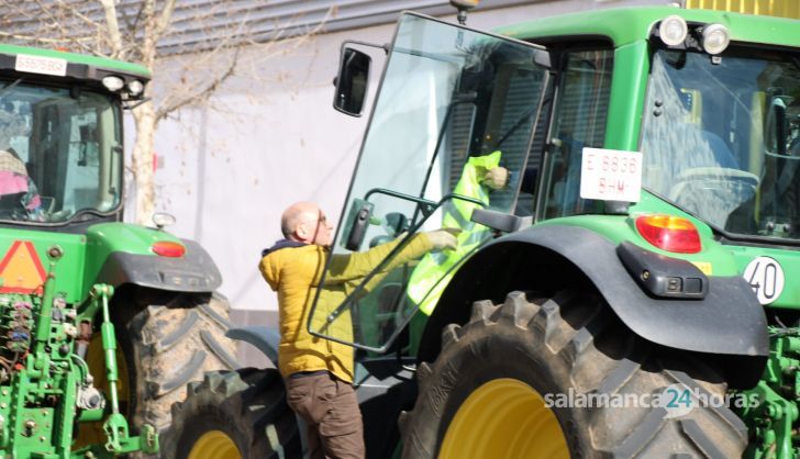 Tractores en Cipreses 