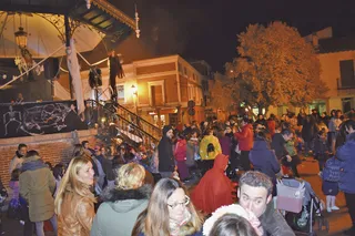 La Halloween parade se ha convertido ya en una de las actividades tradicionales de Peñaranda