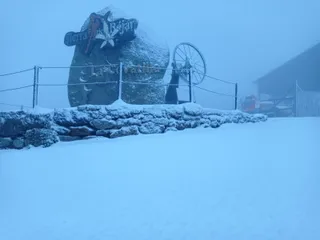 Nieve en la Sierra de Béjar | Twitter La Covatilla