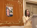 Carmen Seguín en una foto de archivo durante una rueda de prensa