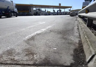 Gasolinera donde ha sido abatido el agente Agencia ICAL