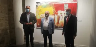 Diputación, apertura exposición de Jesús Camargo (4)