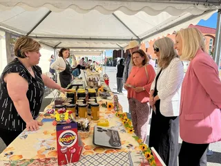 Alba de Tormes se prepara para un fin de semana de feria, gastronomía, motos y caravanas. Foto Ayuntamiento Alba de Tormes