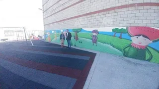 La pintura de murales, apuesta municipal para renovar la imagen de los parques de Santa Marta
