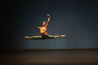 Andres García Torres, bailarín salmantino. Imagen ADEB Associazione Danza e Balletto