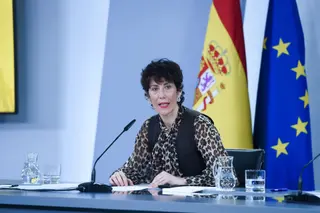 Archivo - La ministra de Inclusión, Seguridad Social y Migraciones, Elma Saiz - Gustavo Valiente - Europa Press - Archivo