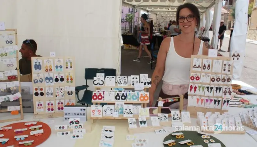 Mercado artesanal y tortilla en Valdelosa