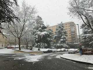 GALERÍA | Nieve en Salamanca capital, 23 de febrero