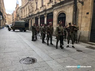 Película Amenábar Mientras dure la guerra Plaza Mayor (2)