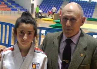 Carla Mateos, campeona de Judo de Castilla y León