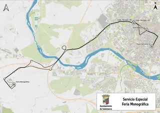 Ruta del autobús a Salamaq 