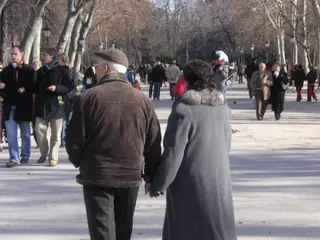 Pareja de ancianos. Foto EP