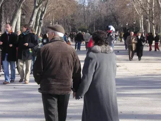 Pareja de ancianos. Foto EP