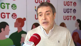Secretario general de UGT de CyL, Mariano Hoya. Foto EP