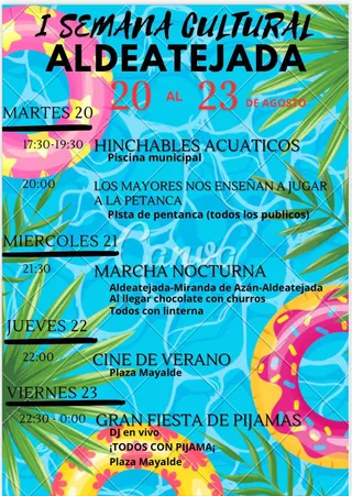 Semana cultural Aldeatejada