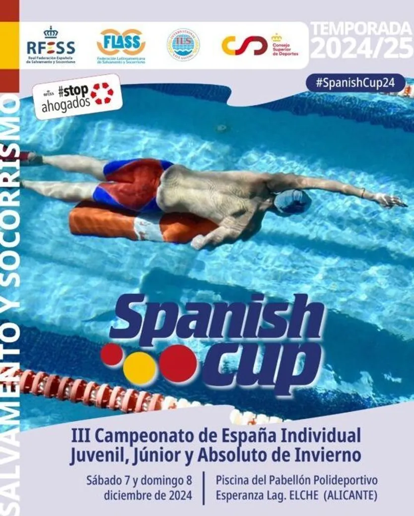 2024 12 05 IMAGEN Cartel Cartel Spanish Cup –Campeonato de España Individual Juvenil, Júnior y Absoluto de Invierno