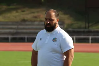 Óscar Albo, en su etapa como entrenador del Salamanca CF UDS B | FOTO SALAMANCA24HORAS.COM
