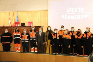 Presentación de la campaña de captación de voluntarios de protección civil | FOTO SALAMANCA24HORAS.COM