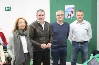 Reunión del Consejo Sindical de CSIF Salamanca con el presidente autonómico Benjamín Castro