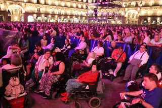 Concierto en la Plaza Mayor de Vanesa Martín