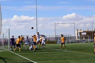 Imagen del derbi entre Peñaranda y Unionistas B | FOTO SALAMANCA24HORAS.COM