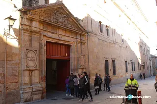 Upsa estudiantes. Foto de archivo