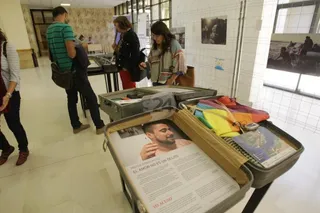 Exposición sobre refugiados