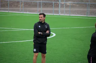 Casañ, en un entrenamiento | FOTO SALAMANCA24HORAS.COM